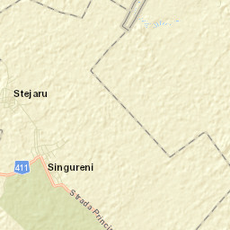 Singureni Street Map