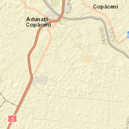 Adunații-Copăceni Street Map