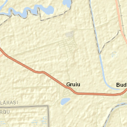 Oraş Budeşti Street Map