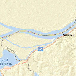 Rasova Street Map