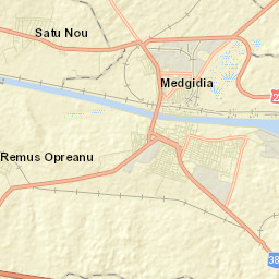 Municipiul Medgidia Street Map