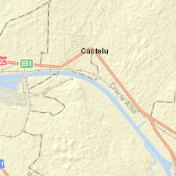 Comuna Castelu Street Map