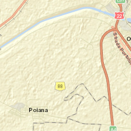 Oraş Ovidiu Street Map