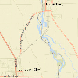 Harrisburg Street Map