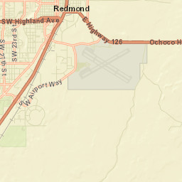 Redmond Street Map