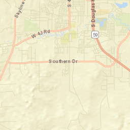 Campbell County Street Map