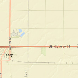 Tracy Street Map
