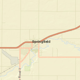 Springfield Street Map