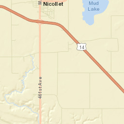 Nicollet Street Map