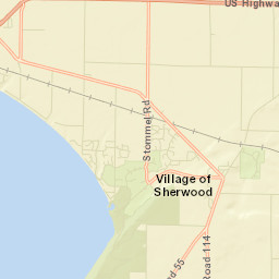 Sherwood Street Map