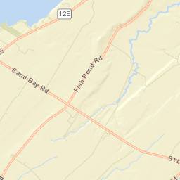 Saint Lawrence New York Street Map