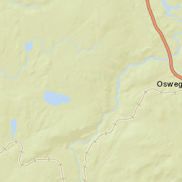 Oswegatchie New York Street Map