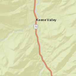 Saint Huberts New York Street Map