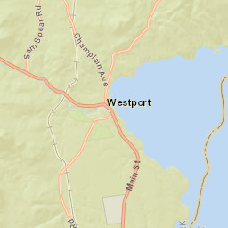 Westport New York Street Map