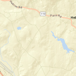 Hebron Street Map