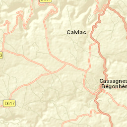 Cassagnes-Bégonhès Street Map