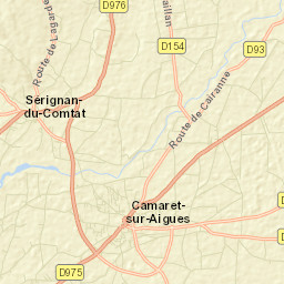 Camaret-sur-Aigues Street Map