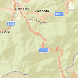 Garessio Street Map