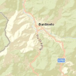 Bardineto Street Map