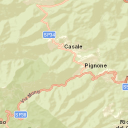 Pignone Street Map