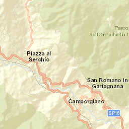 Piazza al Serchio-San Michele Street Map