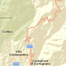 Villa Collemandina Street Map