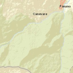Fanano Street Map