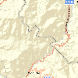 Castel del Rio Street Map