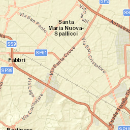 Santa Maria Nuova Street Map