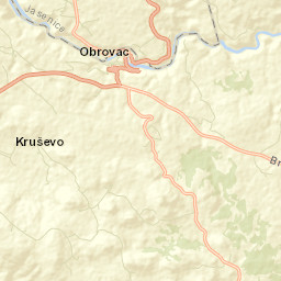 Kruševo Street Map