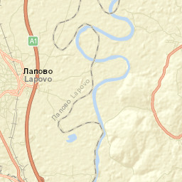 Lapovo Street Map