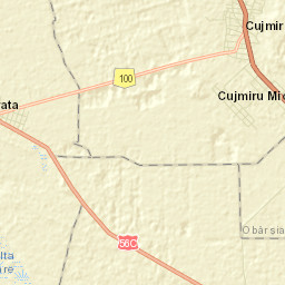 Comuna Cujmir Street Map