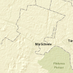 Comuna Perişor Street Map
