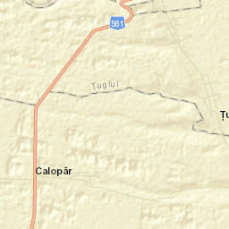 Comuna Calopăru Street Map