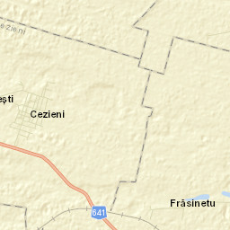 Cezieni Street Map