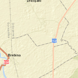 Comuna Drãcşenei Street Map