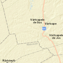 Vârtoapele de Jos Street Map