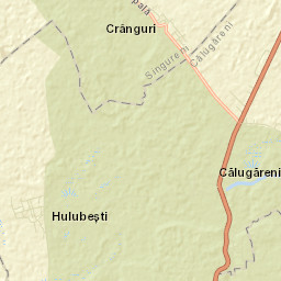 Hulubești Street Map