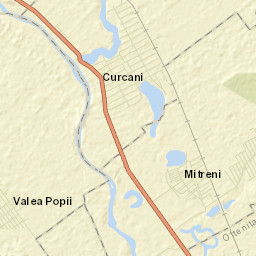 Curcani Street Map