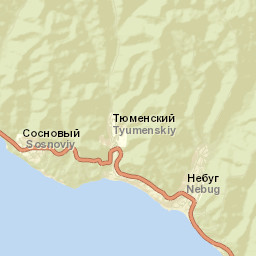 Nebug Street Map
