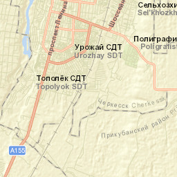 Druzhba Street Map