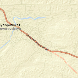 Suvorovskaya Street Map