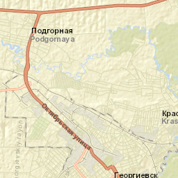 Podgornaya Street Map