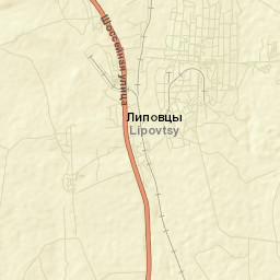 Lipovtsy Street Map