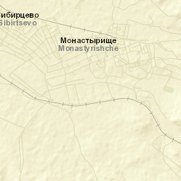 Monastyrishche Street Map