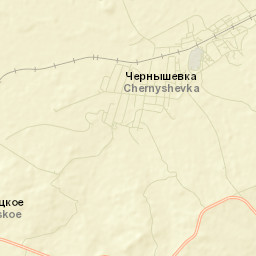 Chernyshëvka Street Map