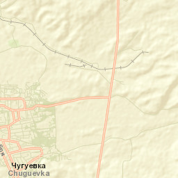 Chuguyevka Street Map