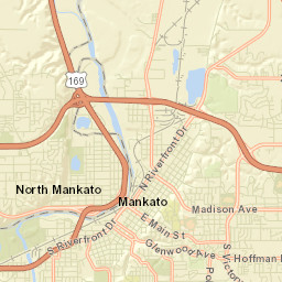 North Mankato Street Map
