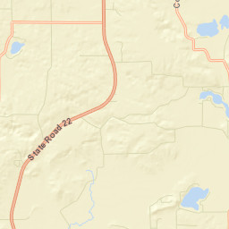 Waushara County Street Map