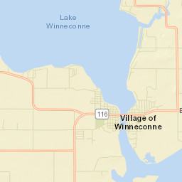 Winneconne Street Map